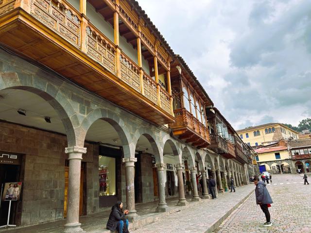 Na prechádzke v historickom centre Cuzco. Foto: Jozef Hromník -