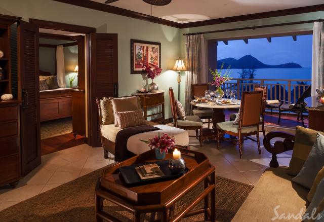 Luxusný Hotel Sandals Grande St.Lucian, ktorý si môžete doobjed