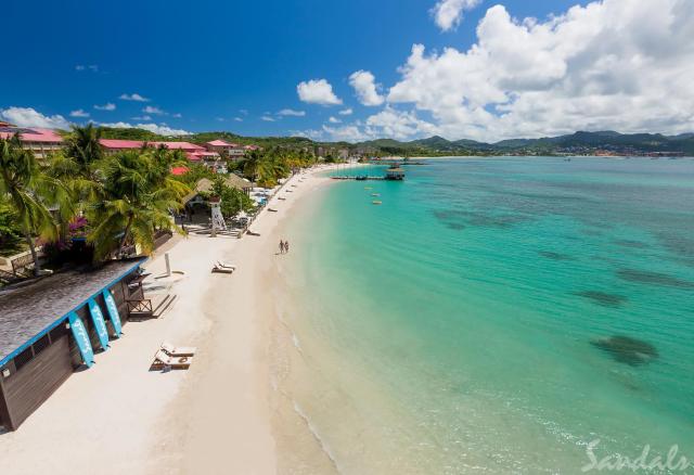 Luxusný Hotel Sandals Grande St.Lucian, ktorý si môžete doobjed