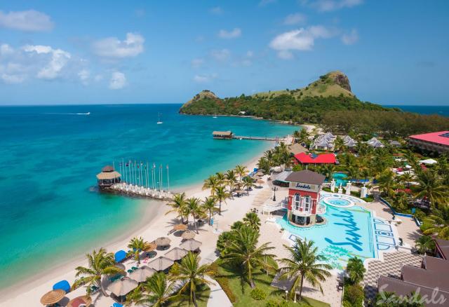 Luxusný Hotel Sandals Grande St.Lucian, ktorý si môžete doobjed