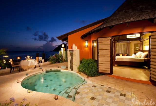Luxusný Hotel Sandals Grande St.Lucian, ktorý si môžete doobjed