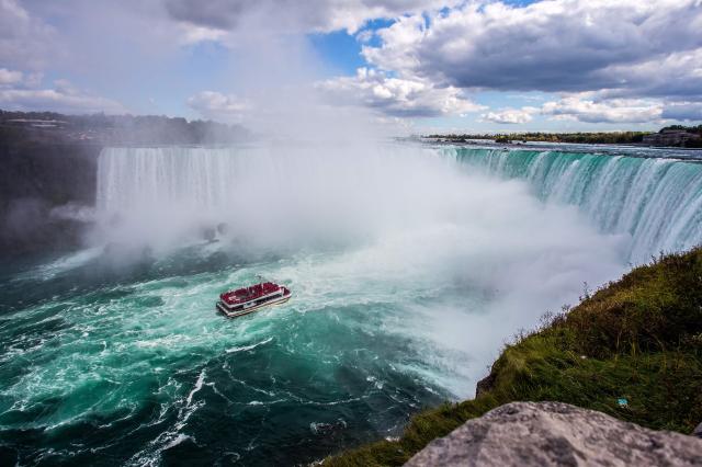 Niagarské vodopády - sú jedny z najkrajších na svete.
foto: arc