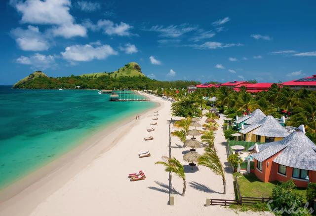 Luxusný Hotel Sandals Grande St.Lucian, ktorý si môžete doobjed