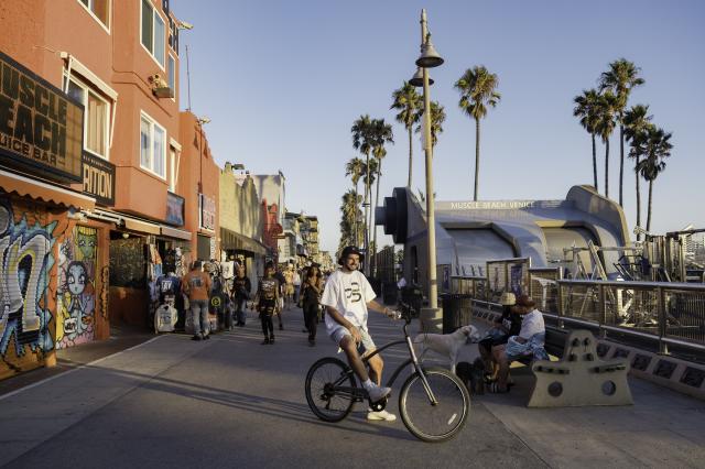 Alebo si na Venice Beach požičiate bicykel?
foto: Martin Šimko