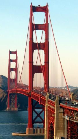 San Francisco - GolDeň Gate Bridge v plnej kráse