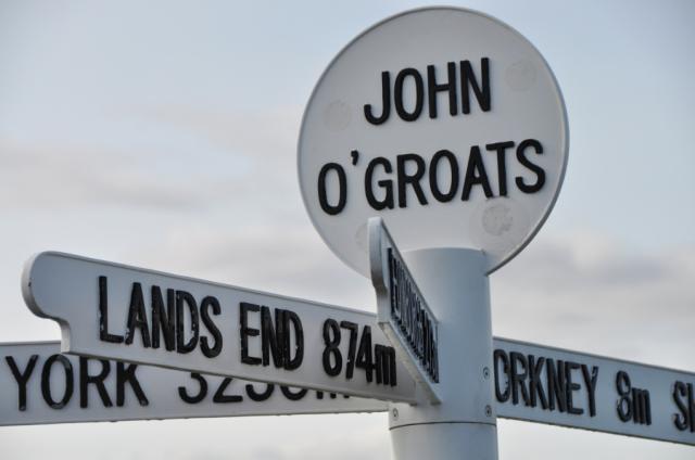 Koniec Británie je v John O´Groats. Ďalej na sever už dominuje 