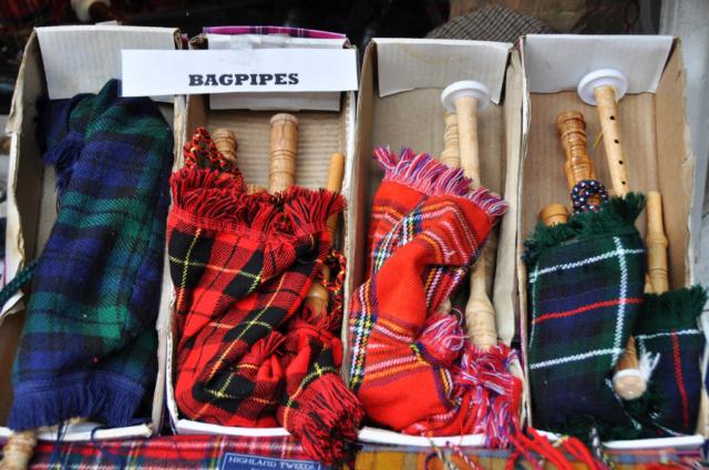 Edinburgh je najlepšie miesto, kde si viete kúpiť gajdy v tradi