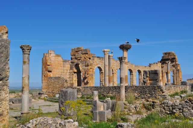 Mesto Volubilis bolo založené v 3. storočí pred naším letopočto