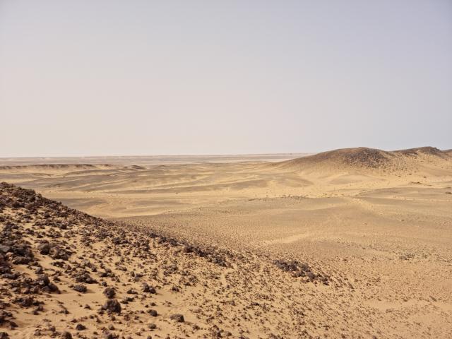 Oko Afriky alebo Richat structure je kamenistou pláňou uprostre