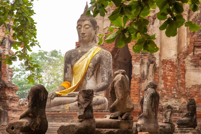 Historická Ayutthaya - múzeum pod holým nebom bude baviť aj vaš