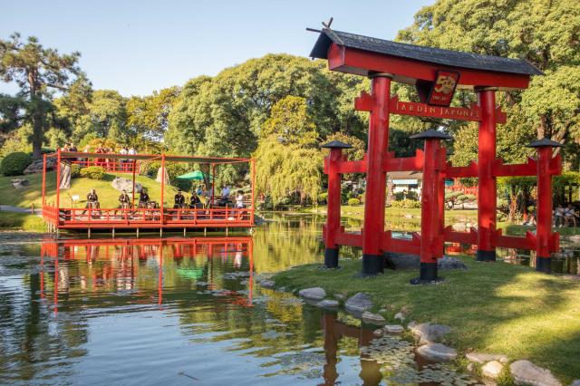 Rybník v parku Rosedal, alebo navštívite Japonskú záhradu, najv