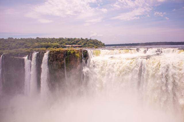 Najkrajšie vodopády planéty - Iguazú. foto: Daniela Snováková -
