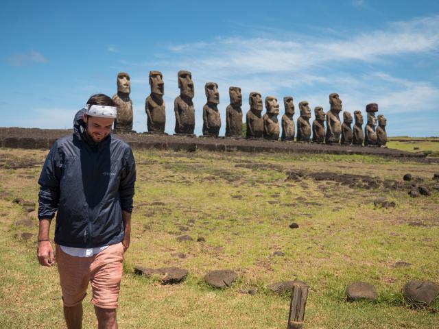 Najväčšia záhada ostrova - sochy Moai. foto: Martin Šimko – 