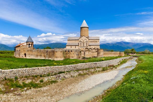 Kláštor v Alaverdi vo vínnej provincii Kacheti patrí medzi najv