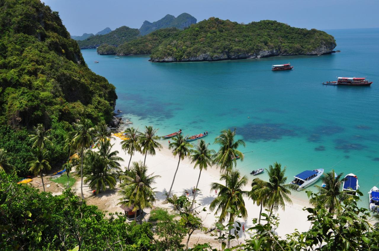 Koh Samui a jeho romantické pláže
