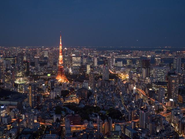 Krásna vyhliadka na nočné Tokio.
foto : Martin Šimko — 
