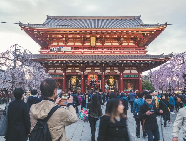 Najstaršia štvrť Japonska.
foto:  archív