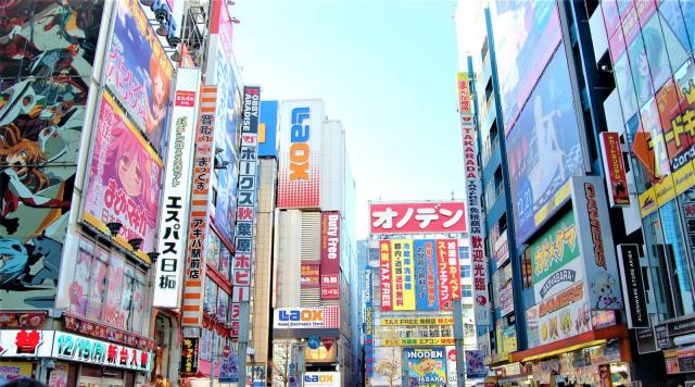 Elektronická štvrť Akihabara.
foto:  archív