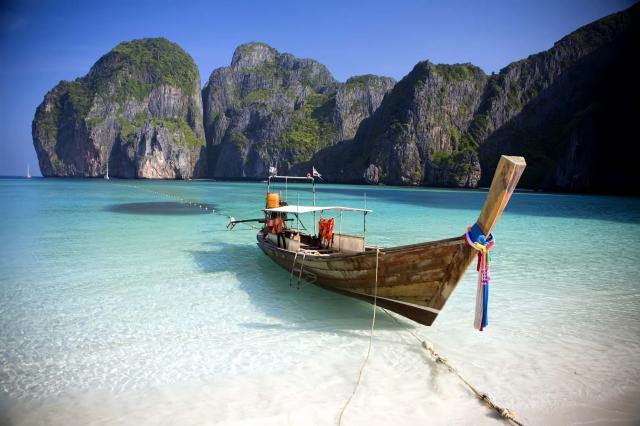 Slávna Maya Beach na ostrove Phi Phi