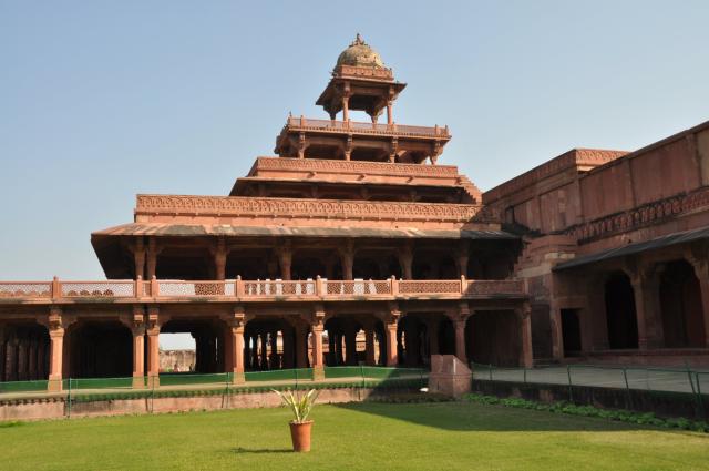 Fatehpur Sikri a jeho palácové stavby sú v UNESCU
