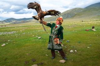 Orlí lovci - cesta za Aisholpan - Mongolsko