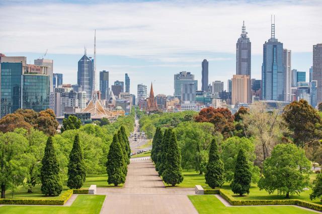 Privíta nás večne jarné mesto - Melbourne. Rovno po prílete sa 