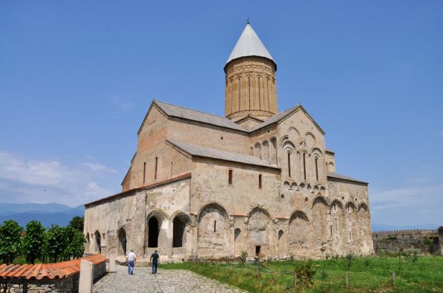 Alaverdi je obrovská katedrála, ktorá je ozdobou Kacheti. foto: