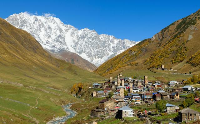 Obrovským ťahákom Gruzínska je magické Svaneti, ktoré si tu vyc