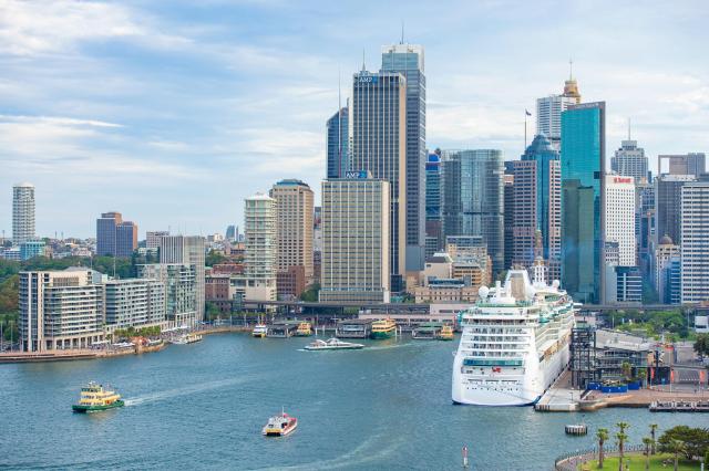 Prístav Circular Quay je jedným z dvoch hlavných dopravných uzl