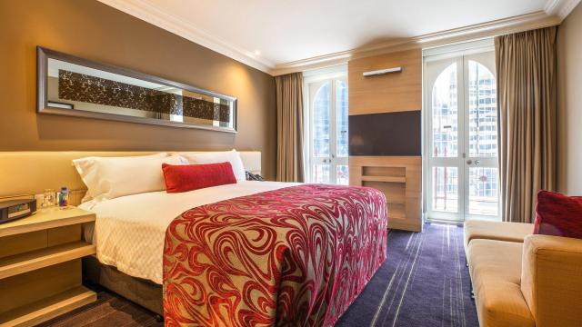 Hotel ponúka viacero možností ubytovania, na fotke Executive ro
