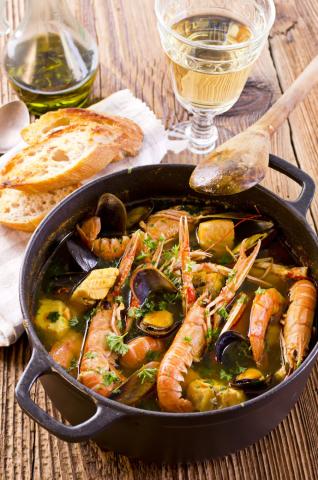 Bouillabaisse patrí medzi najlepšie francúzske delikatesy a poc