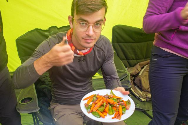 Pochvaľujú si aj vegetariáni. Každý deň je iné menu. Základom j