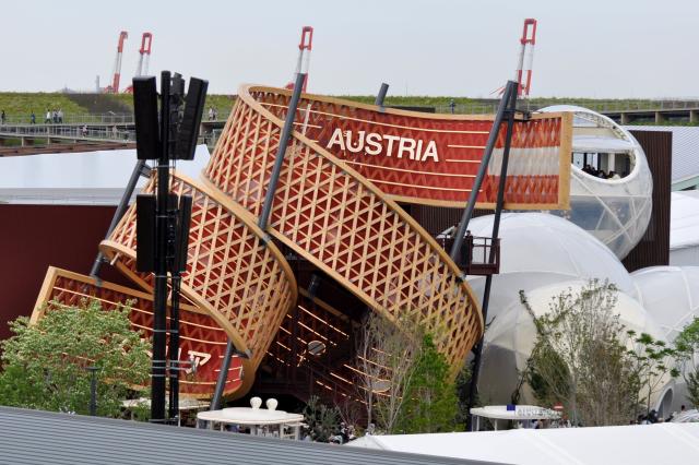 EXPO 2025 Osaka pavilón Rakúsko. zdroj: Zoltán Pinter