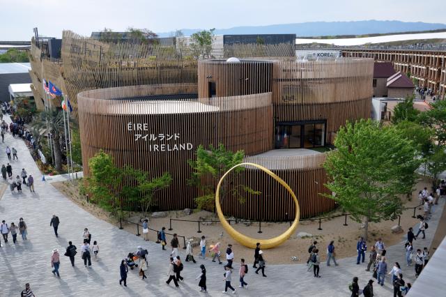 EXPO 2025 Osaka pavilón Írsko. zdroj: Zoltán Pinter