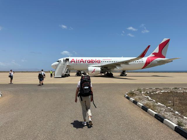 Z Abu Dhabi letíme spoločnosťou Air Arabia. Dobrodružstvo začín