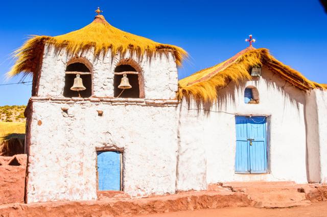 Kostol v dedinke San Pedro de Atacama. foto: archív 