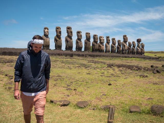 Najväčšia záhada ostrova - sochy Moai. foto: Martin Šimko – 