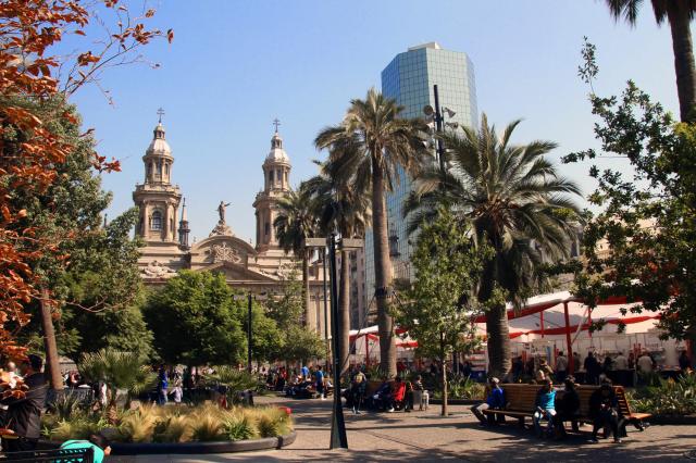 Pokojné námestie Plaza de Armas. foto: archív 