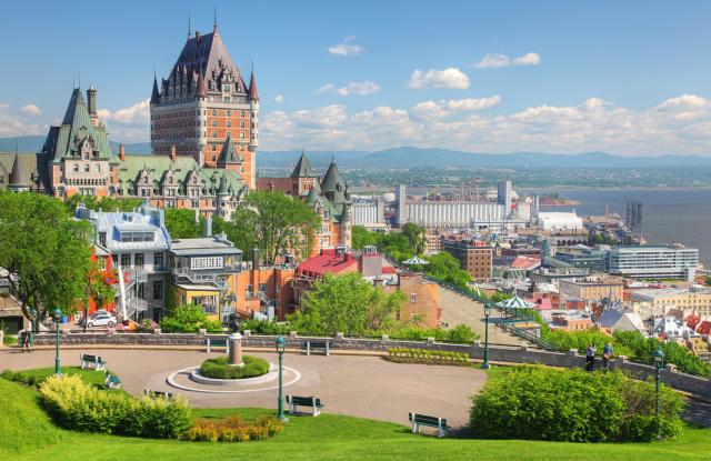 Quebec City - Posledné opevnené mesto severne od Mexika