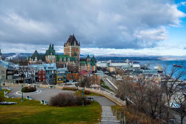 Krásne výhľady na Quebec