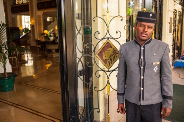 Grandiózny hotel s príchuťou Etiópie a skúsenosťami Sheratonu. 