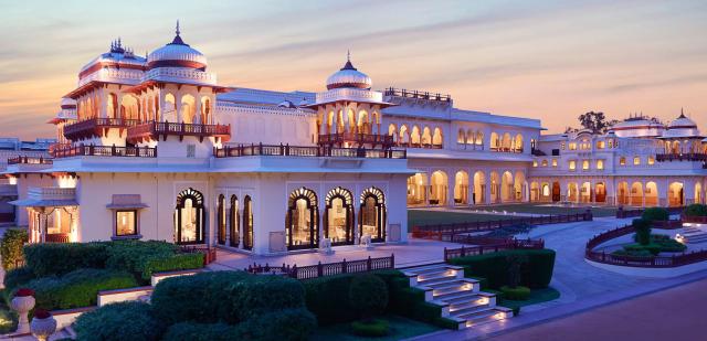 Rambagh Palace v meste Jaipur je to najlepšie, čo v širokom oko