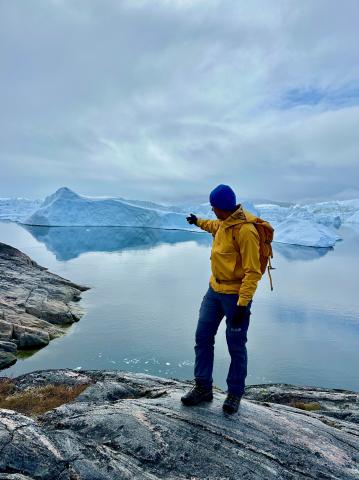 Fotografia na konci údolia  Sermermiut