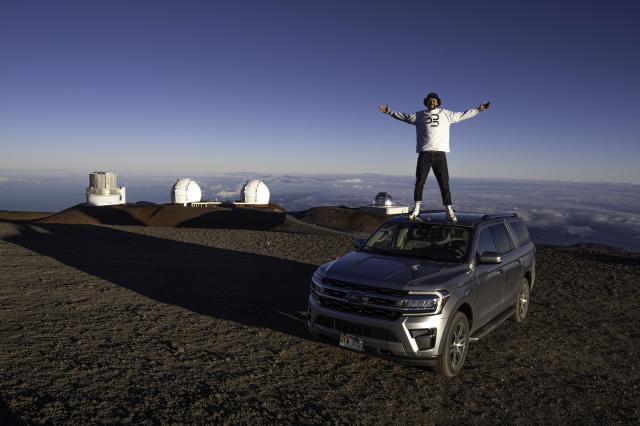 Vrch sopky Mauna Kea vo výške 4207 metrov. foto: Martin Šimko -