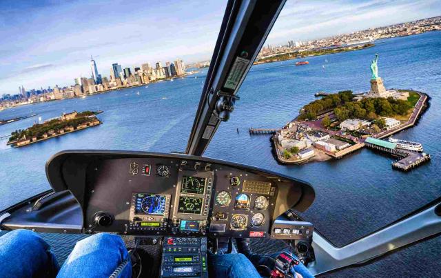 Panoráma New Yorku z helikoptéry musí byť! foto:  - archív