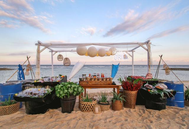 Plážová pohoda v Ritz Carlton Bali.
FOTO: Archív 