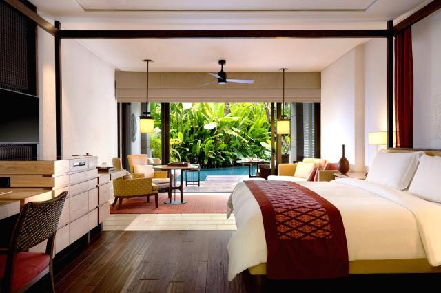 Izby Sawanagan lagoon access room v Ritz Carlton Bali.
FOTO: Ar