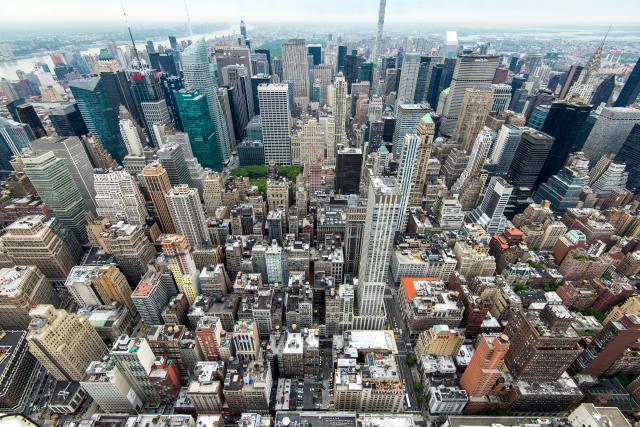 Impozantný New York z vtáčej perspektívy. foto:  - archív