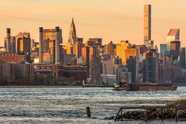 Manhattan je úžasný z každej strany: panoráma mesta. foto:  - a