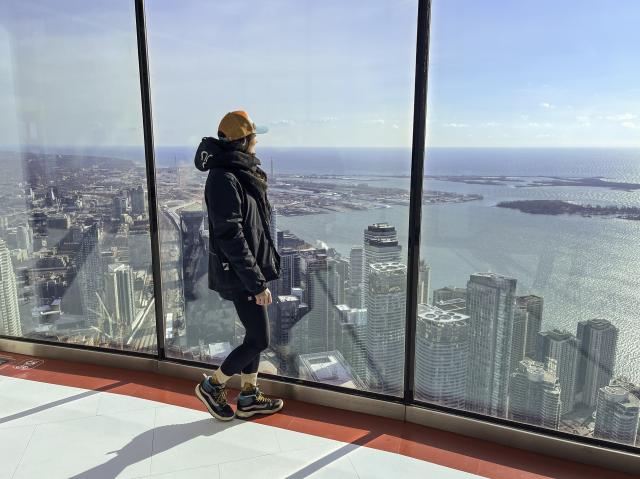CN Tower ponúka krásne výhľady. foto: Dominika ĎURIŠOVÁ - 
